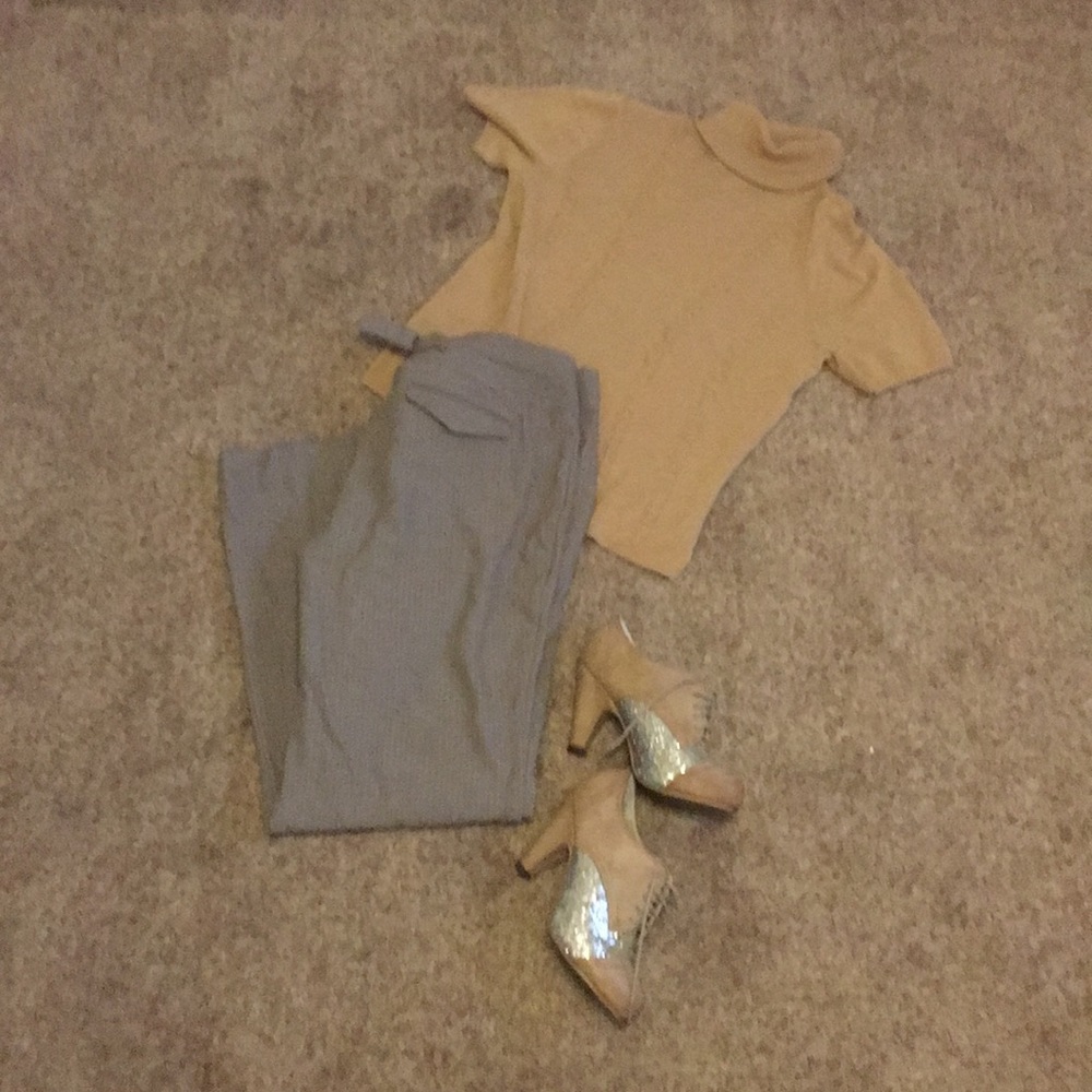 Warm Neutral Office Outfit